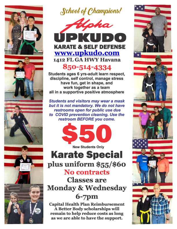 Contact us about our $99 Karate Special